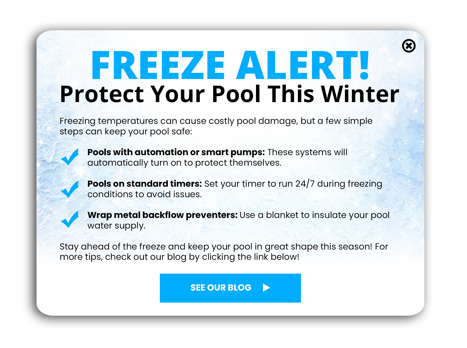 Protect Your Pool This Winter